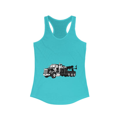 Heavy Tow Truck Women's Racerback Tank