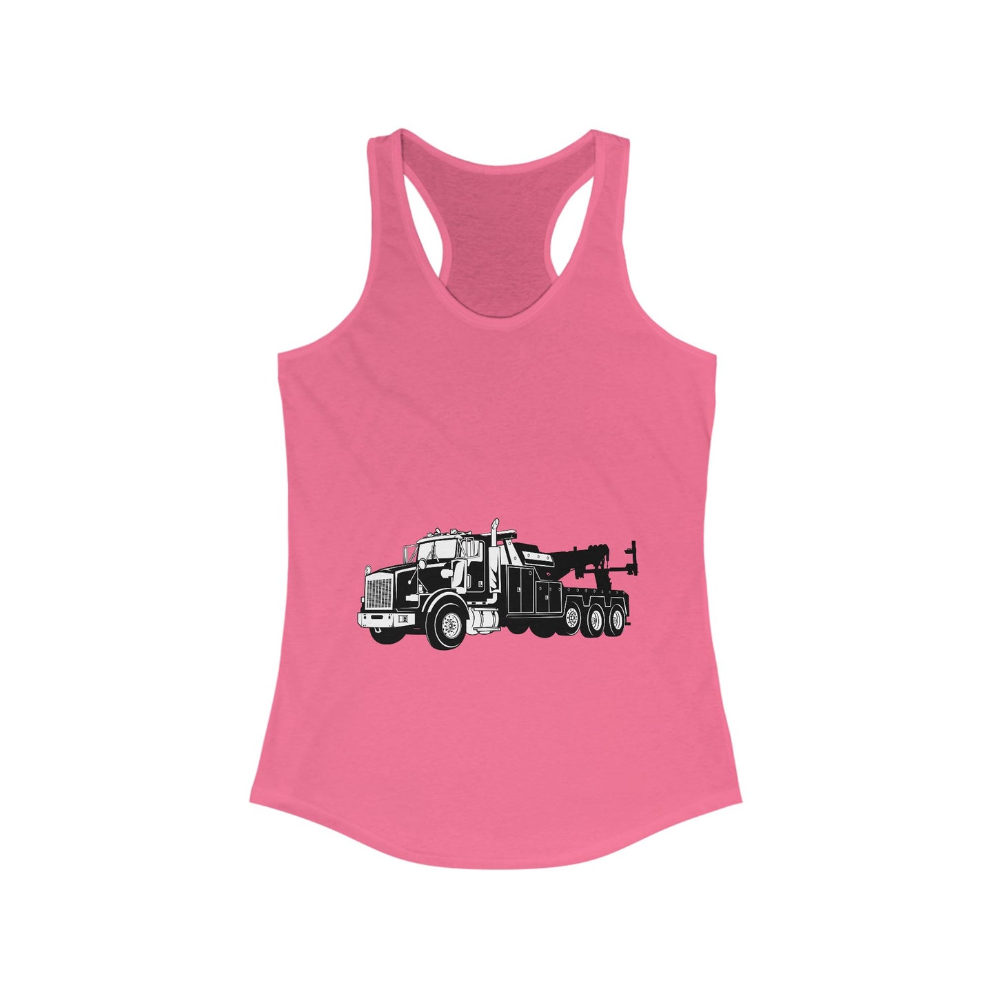 Heavy Tow Truck Women's Racerback Tank