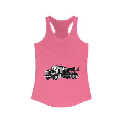 Heavy Tow Truck Women's Racerback Tank