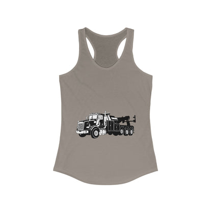 Heavy Tow Truck Women's Racerback Tank
