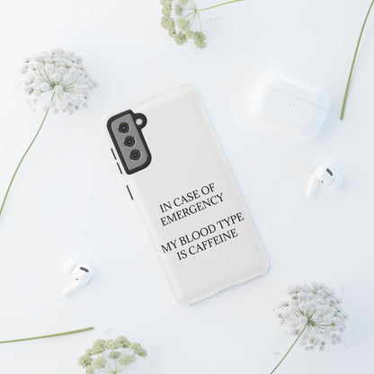 Blood Type Samsung Case