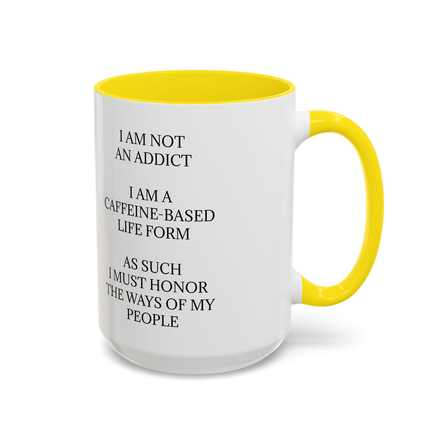 Not An Addict 2-Tone Coffee Mug