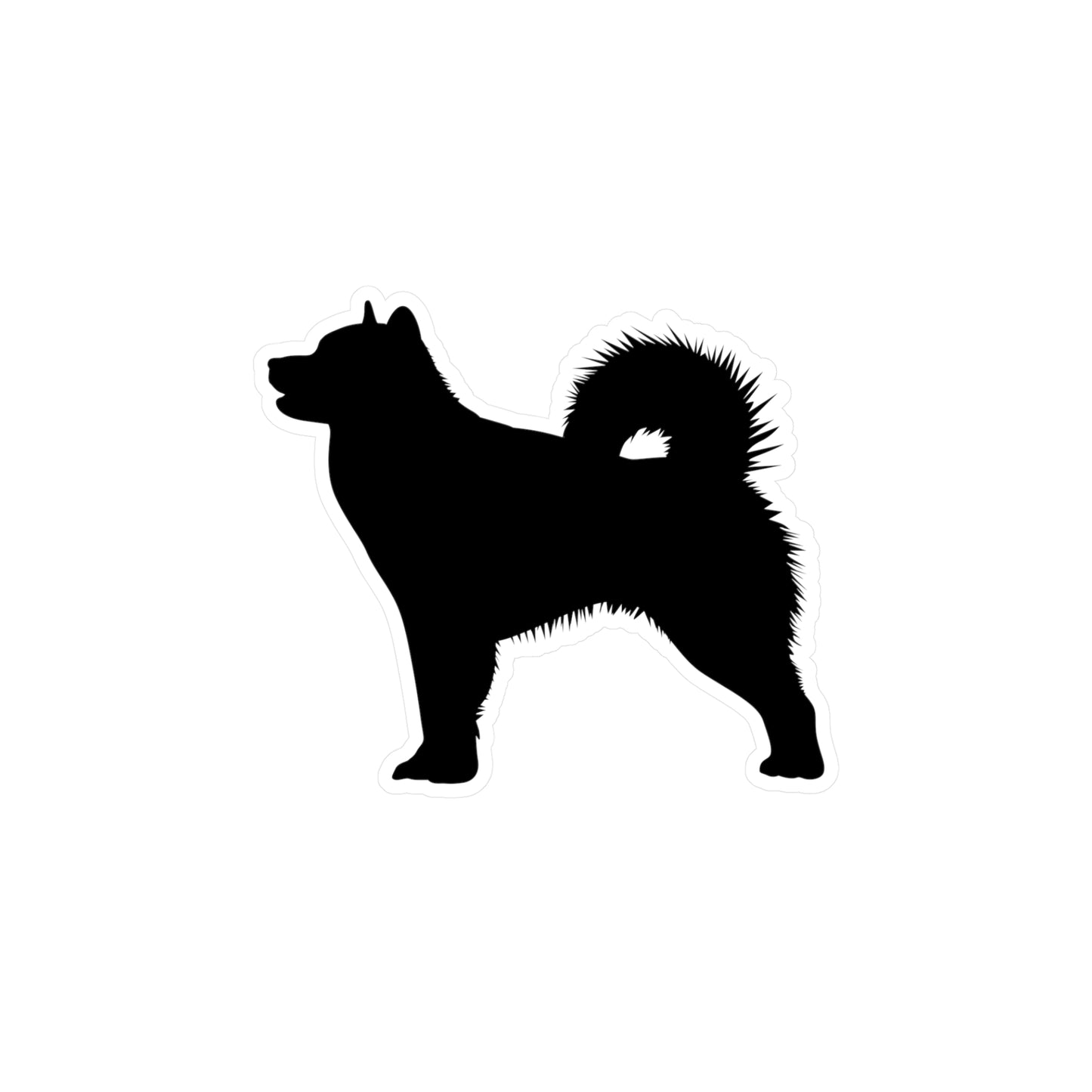 Malamute Silhouette Vinyl Decal