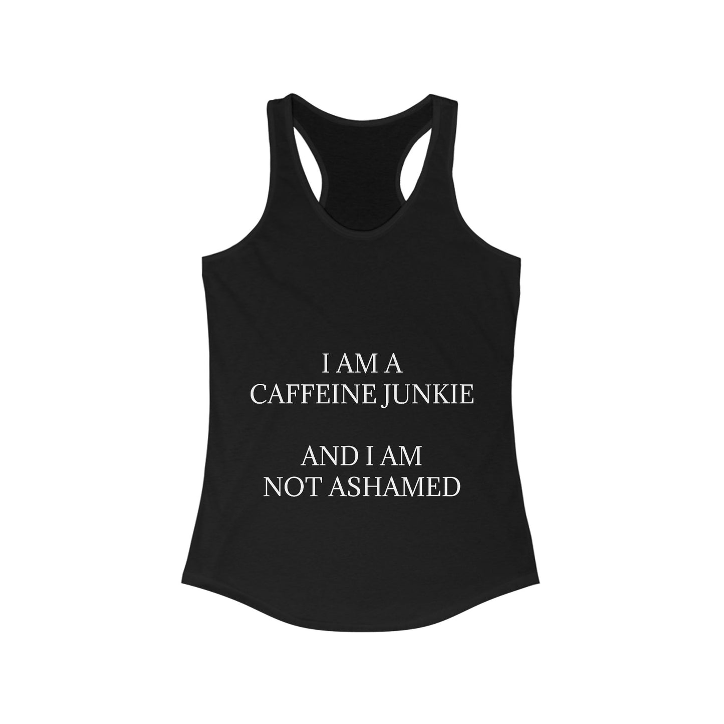 Caffeine Junkie Women's Racerback Tank