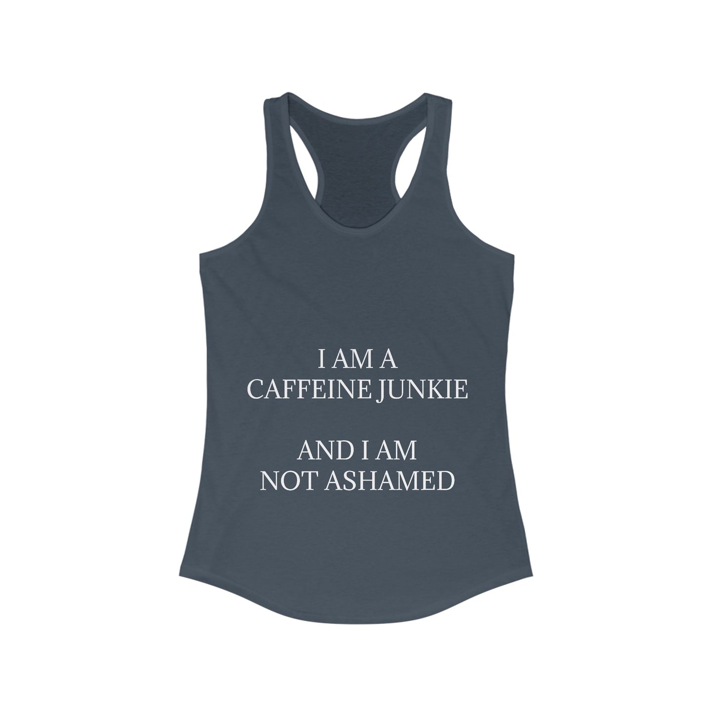 Caffeine Junkie Women's Racerback Tank