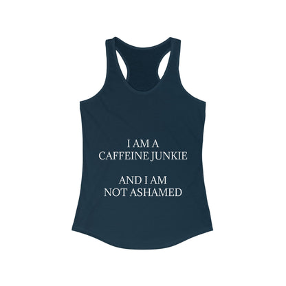 Caffeine Junkie Women's Racerback Tank
