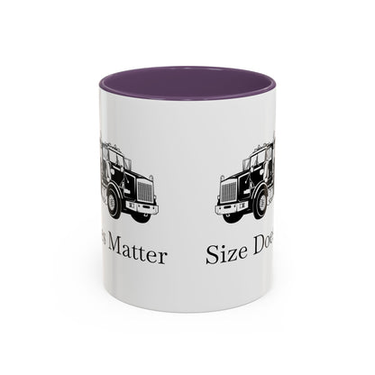 Size Does Matter 2-Tone Coffee Mug