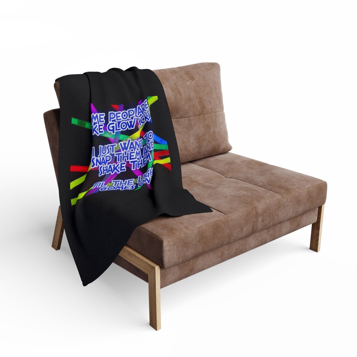 Glow Sticks Arctic Fleece Blanket