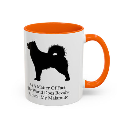Matter Of Fact Malamute 2-Tone Coffee Mug