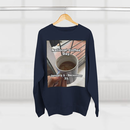 National Coffee Day Unisex Crewneck Sweatshirt