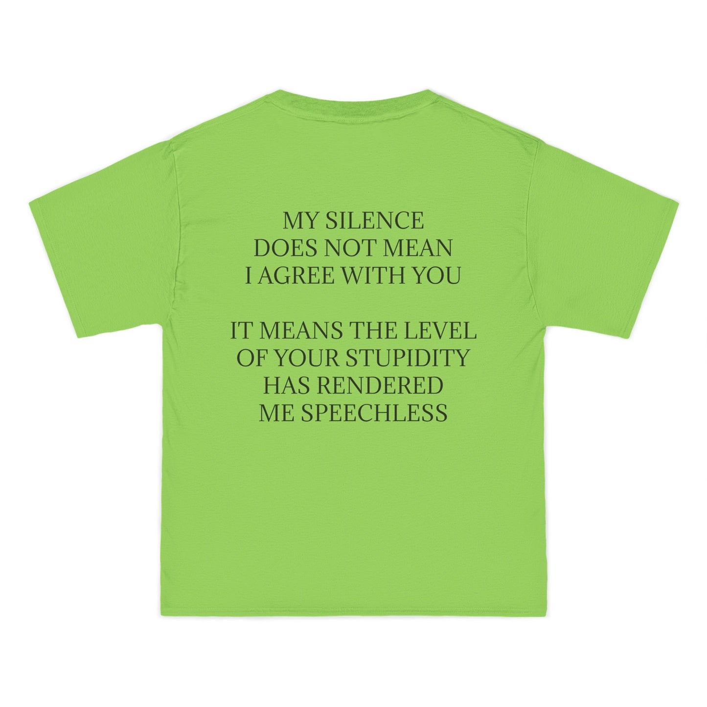 Speechless Men's Short-Sleeve Crewneck Tee