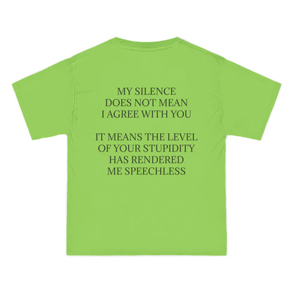 Speechless Men's Short-Sleeve Crewneck Tee
