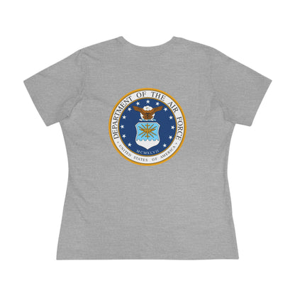 US Air Force Women's Short Sleeve Crewneck Tee