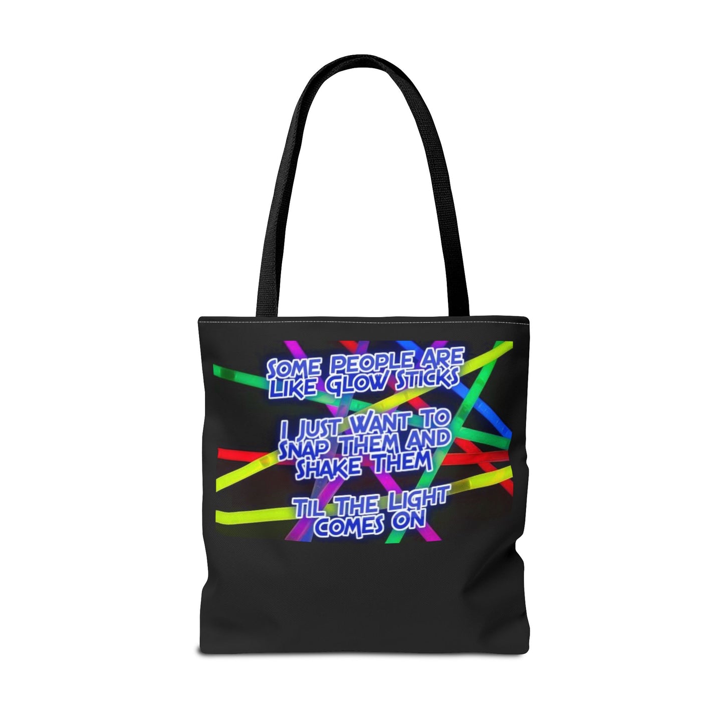 Glow Sticks Tote Bag