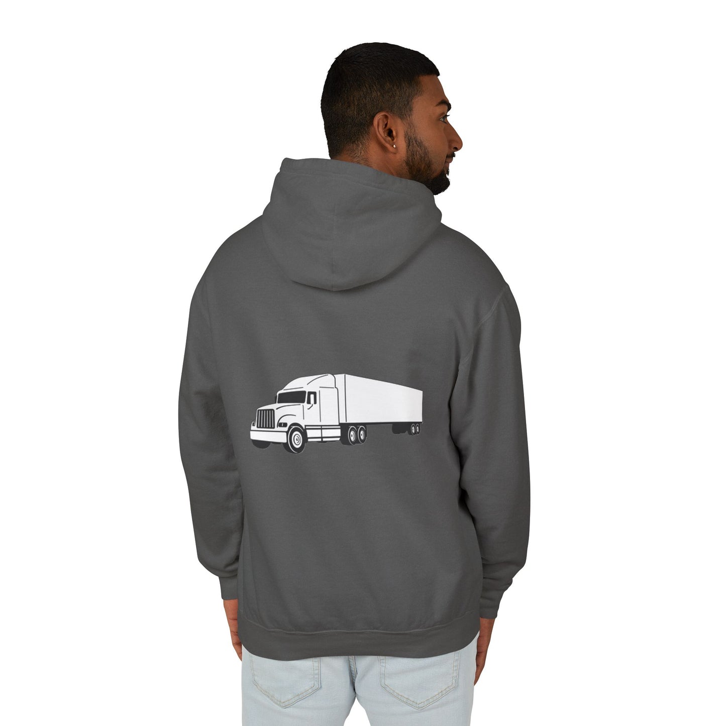 Semi Truck Unisex Lightweight Hoodie