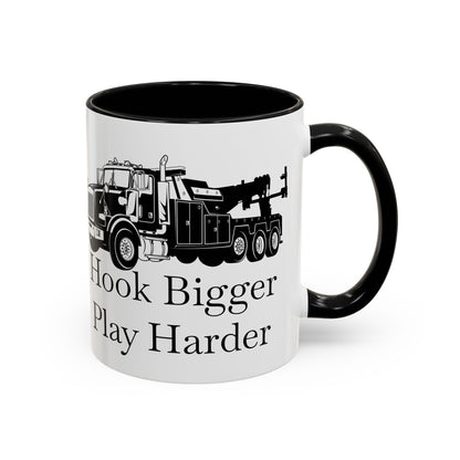 Hook Bigger 2-Tone Coffee Mug