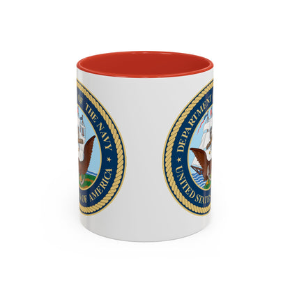 US Navy 2-Tone Coffee Mug