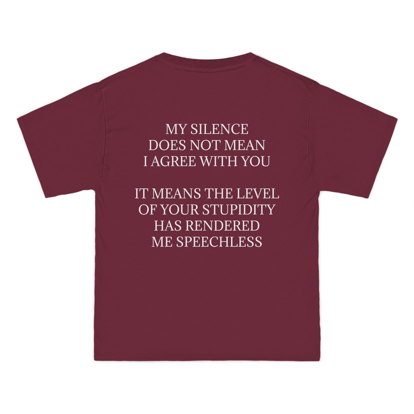 Speechless Men's Short-Sleeve Crewneck Tee