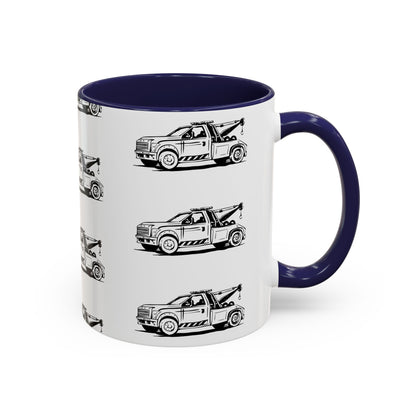 Wheel Lift Tow Truck 2-Tone Coffee Mug