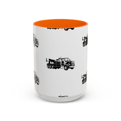 Heavy Tow Truck 2-Tone Coffee Mug
