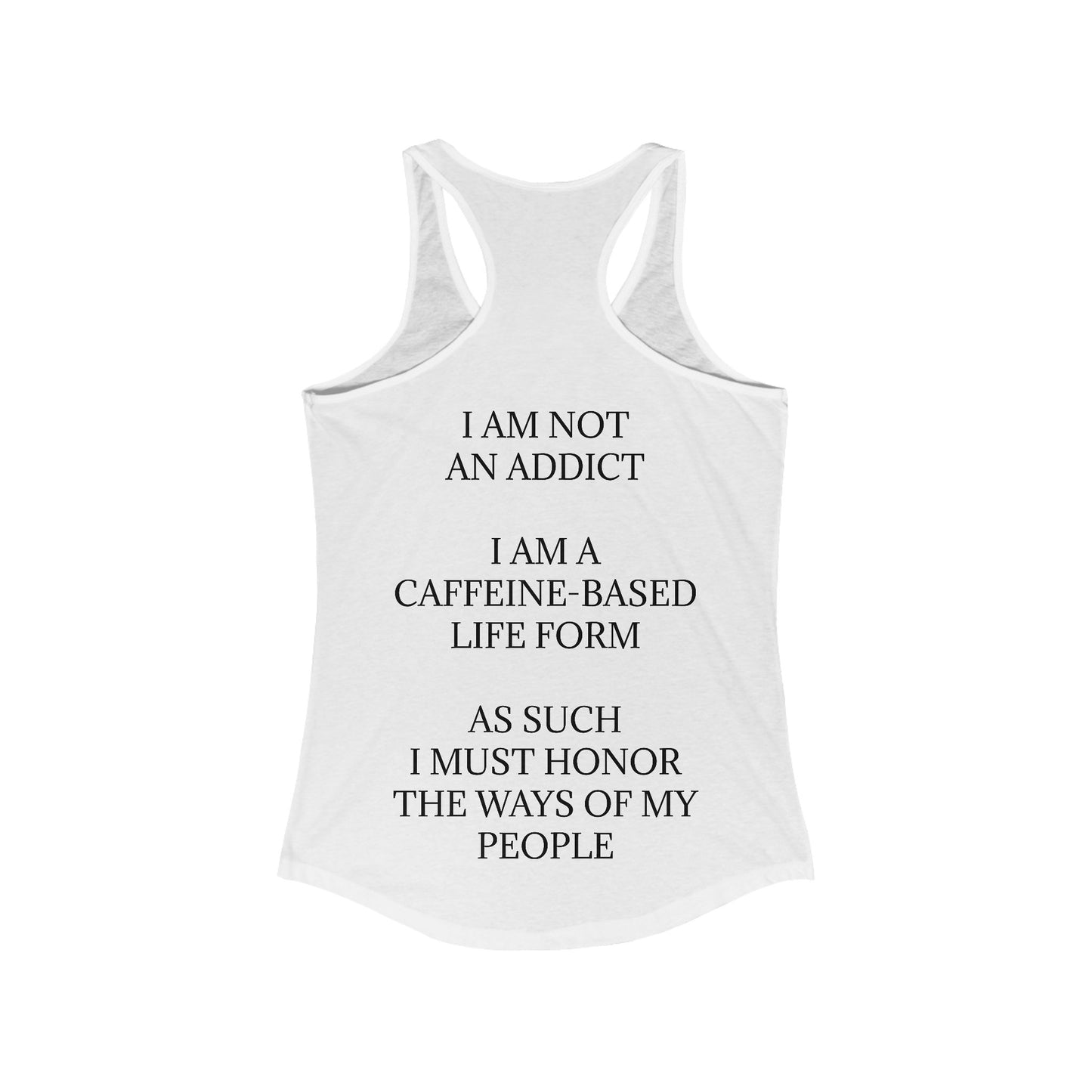 Not An Addict Women's Racerback Tank