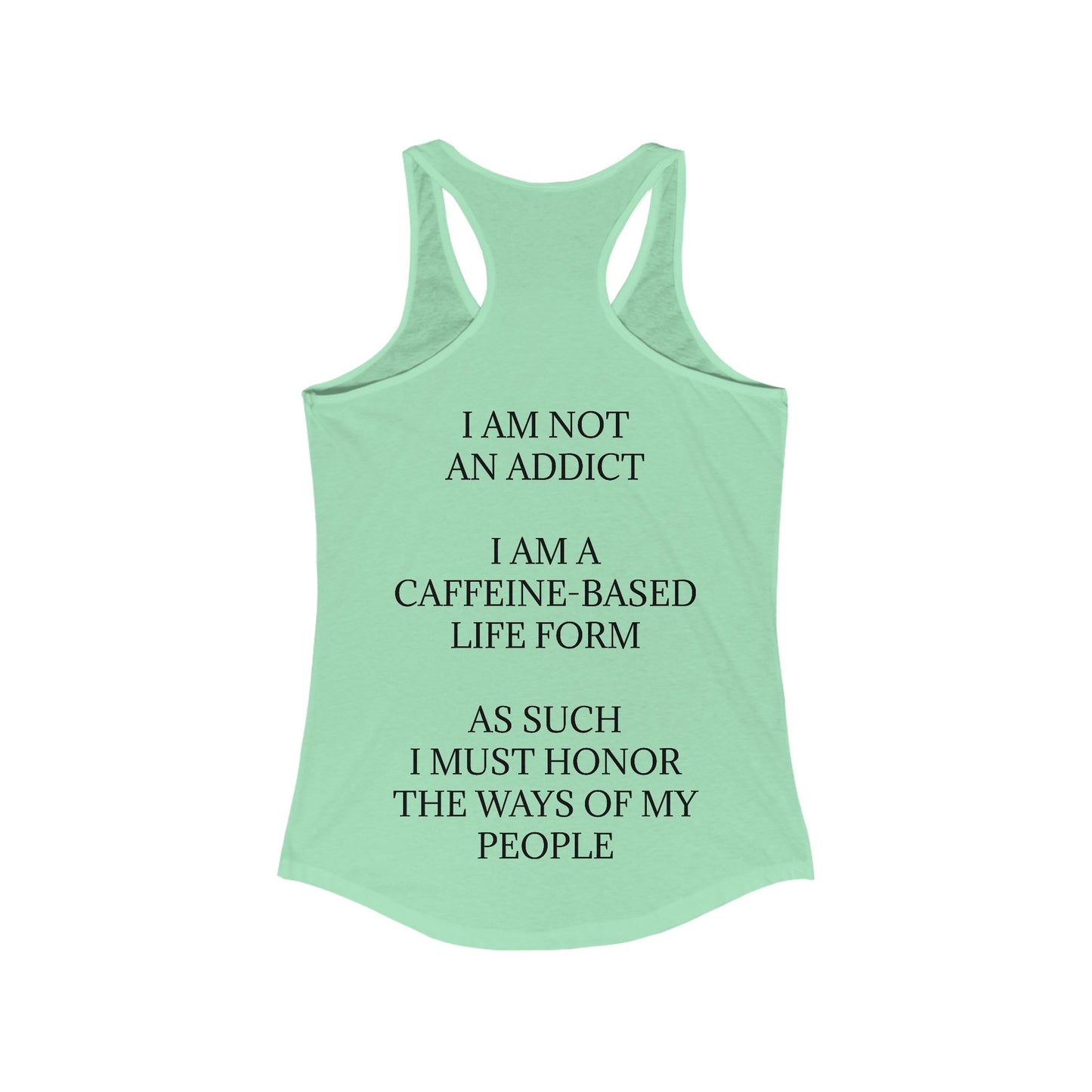 Not An Addict Women's Racerback Tank