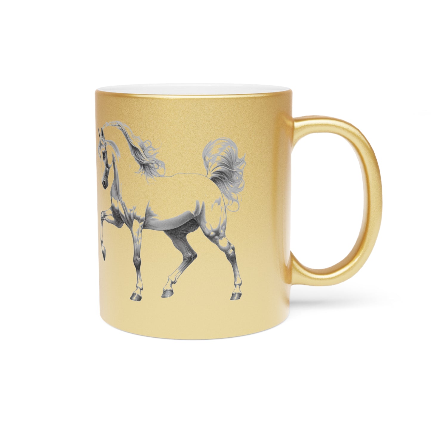 Fancy Pants Metallic Coffee Mug