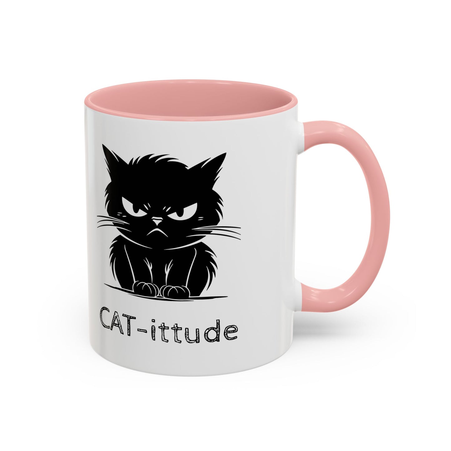 CAT-ittude 2-Tone Coffee Mug