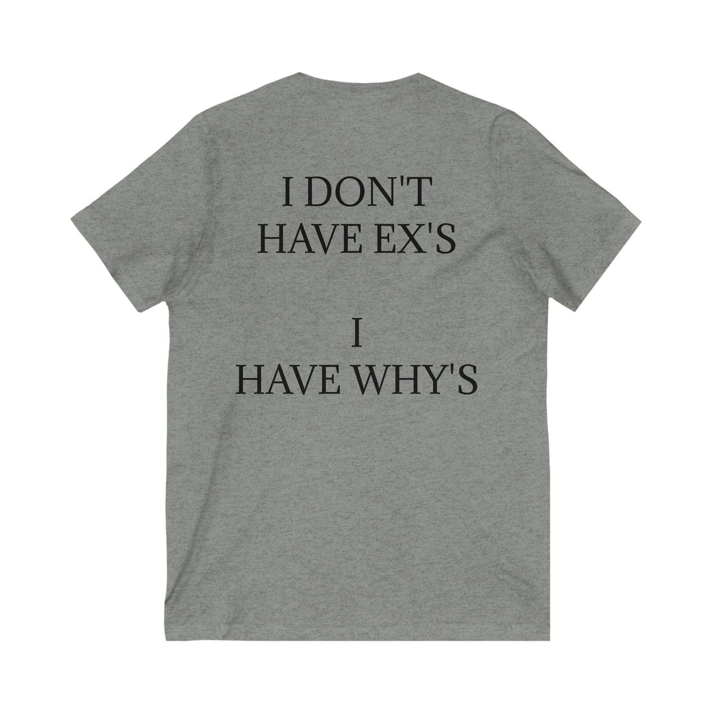 X's And Y's Unisex Short Sleeve V-Neck Tee
