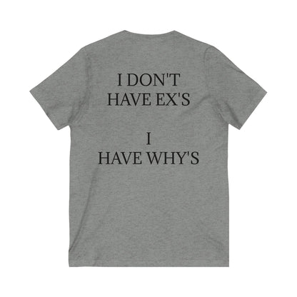 X's And Y's Unisex Short Sleeve V-Neck Tee