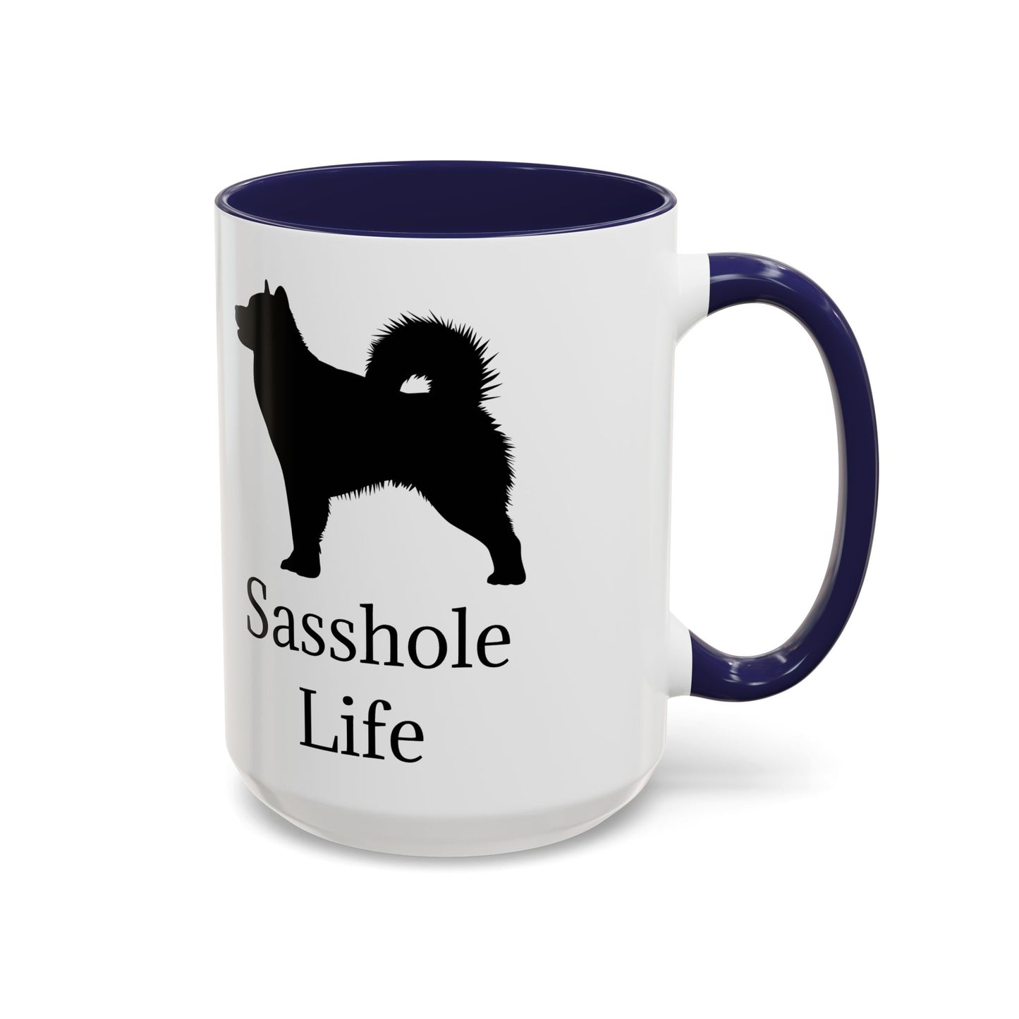 Sasshole Life 2-Tone Coffee Mug