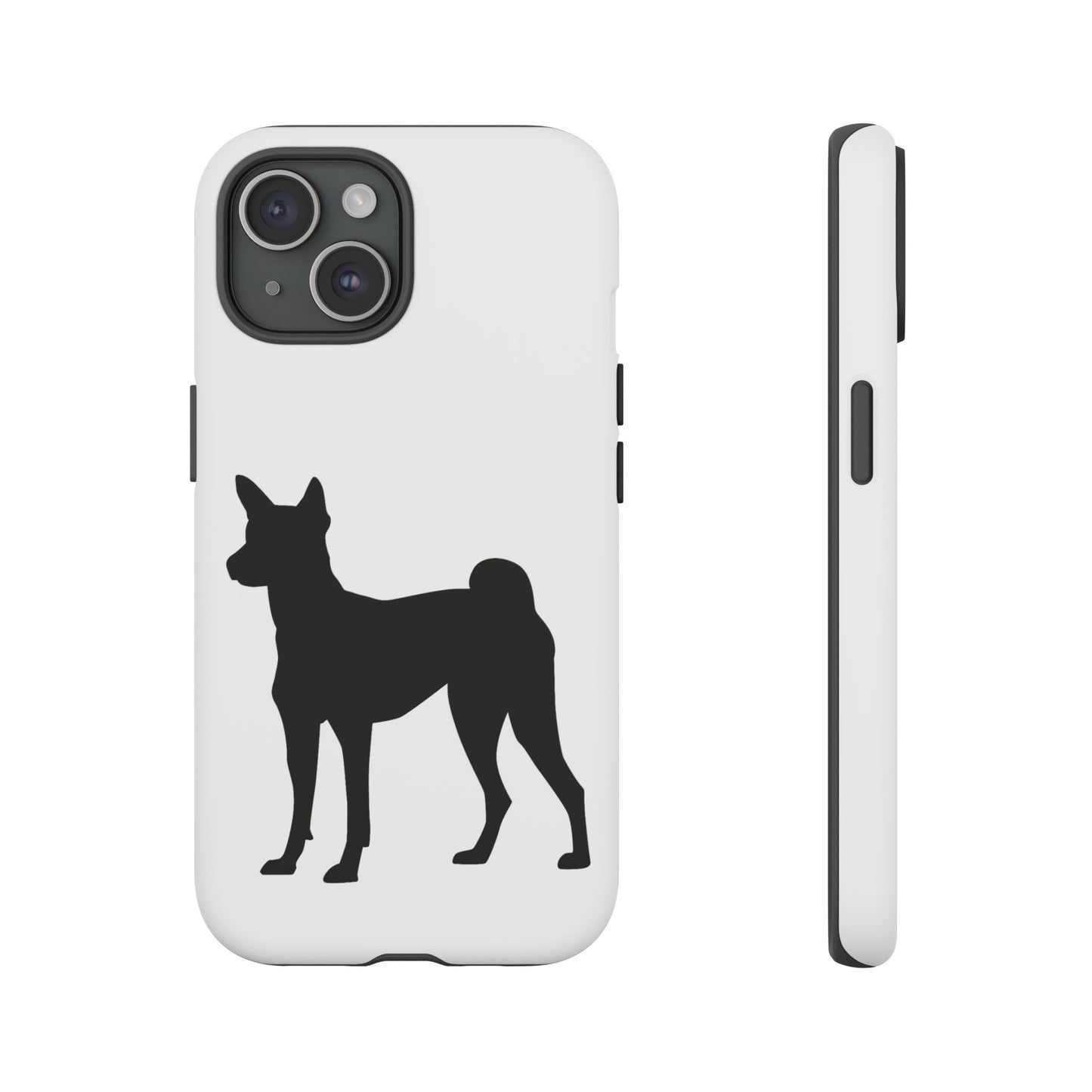 Basenji Silhouette iPhone Case