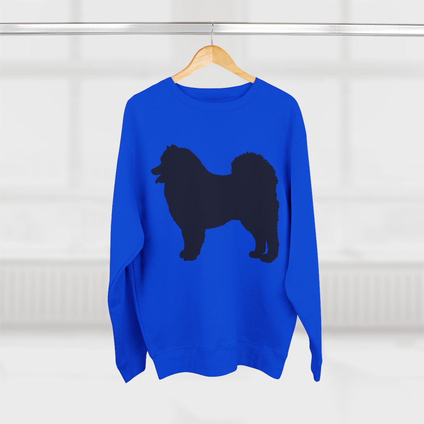 Samoyed Silhouette Unisex Crewneck Sweatshirt