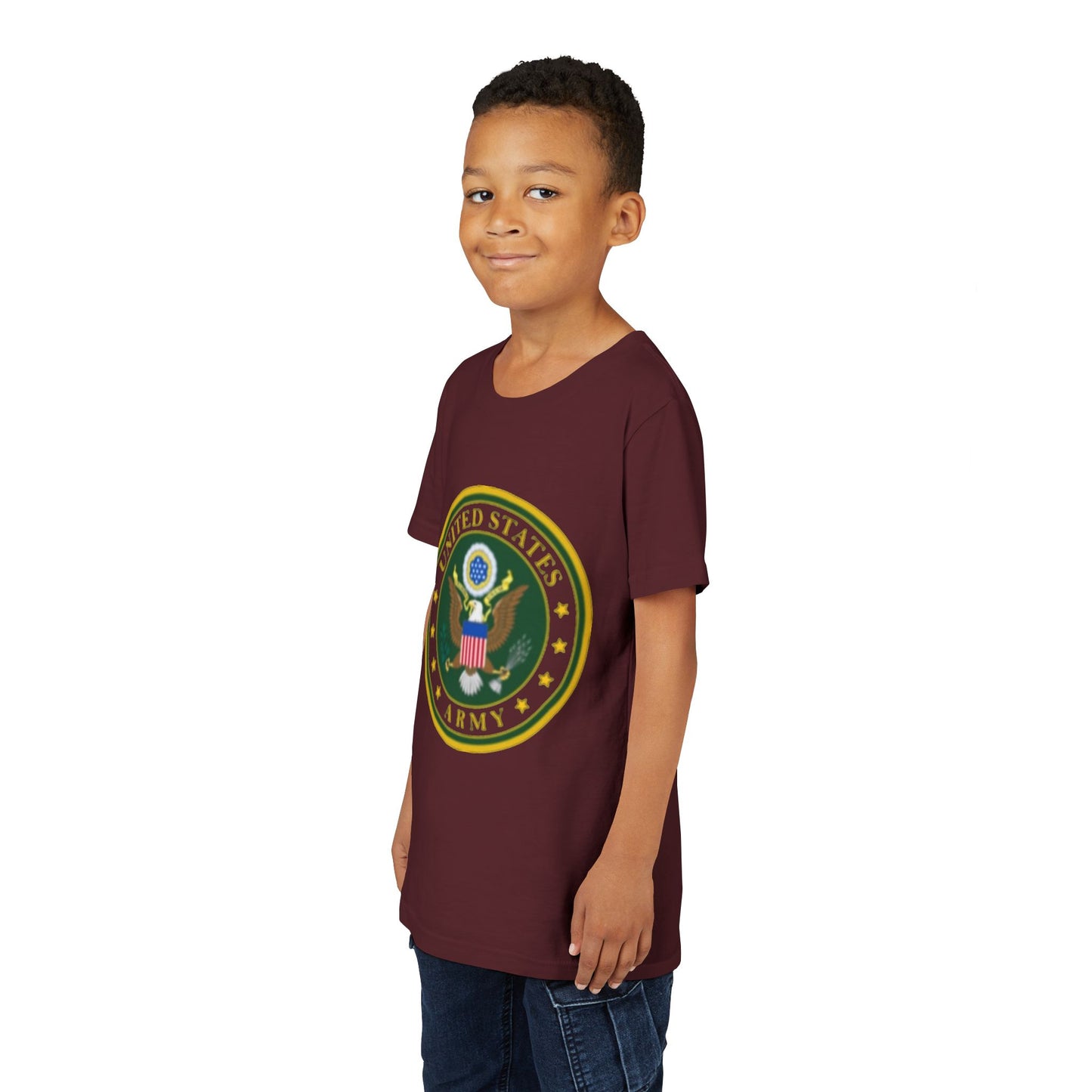 US Army Youth Unisex Short Sleeve Crewneck Tee
