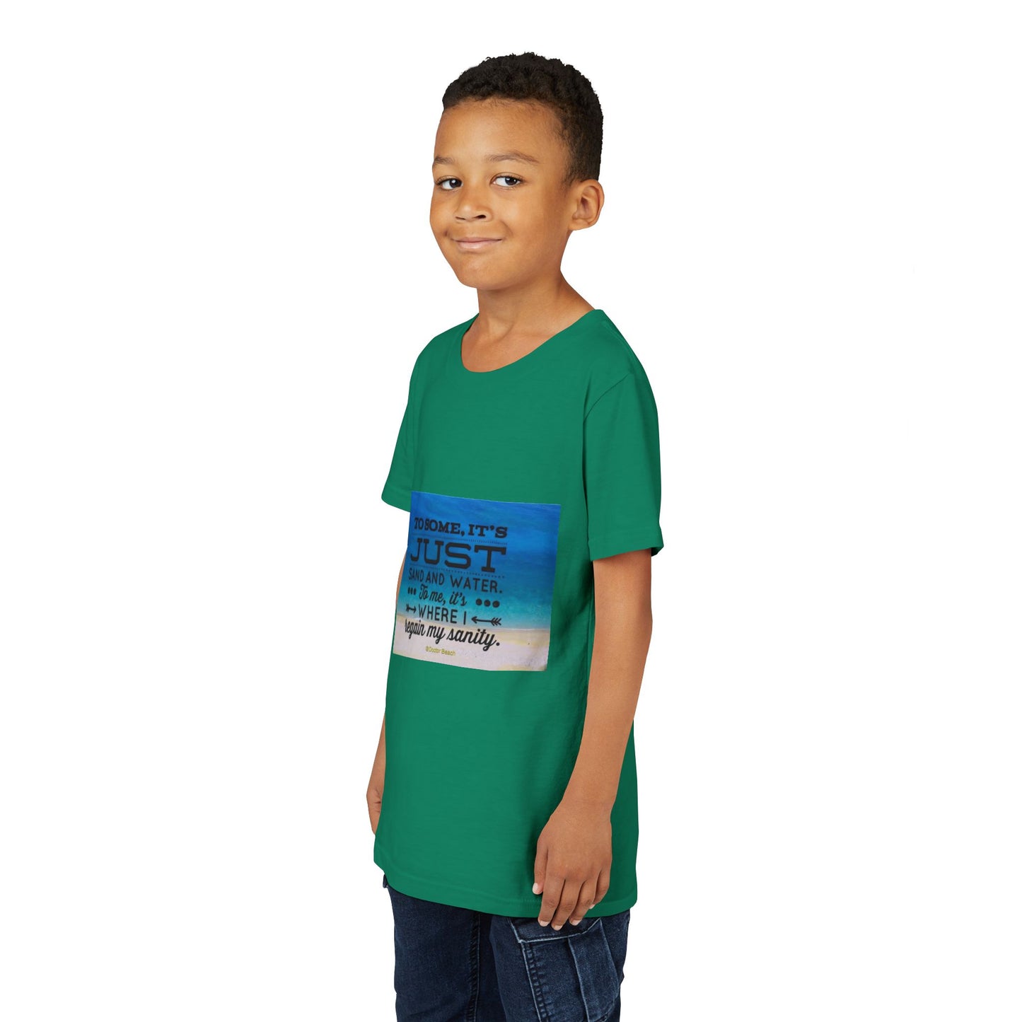 Dr. Beach Youth Unisex Short Sleeve Crewneck Tee