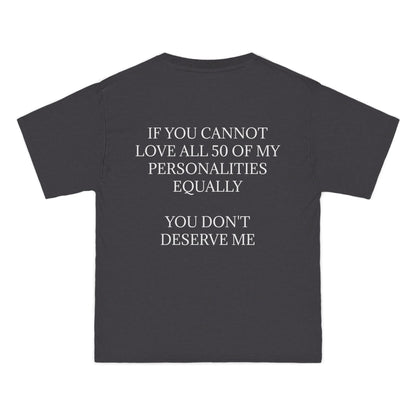 50 Personalities Men's Short-Sleeve Crewneck Tee