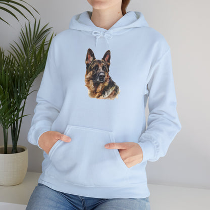 German Shepherd Head Unisex Hoodie