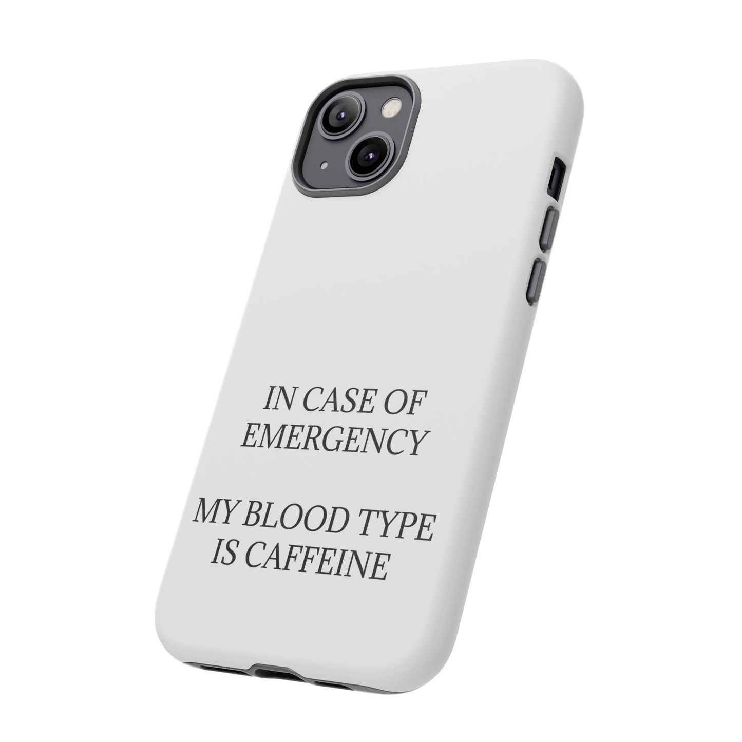 Blood Type iPhone Case