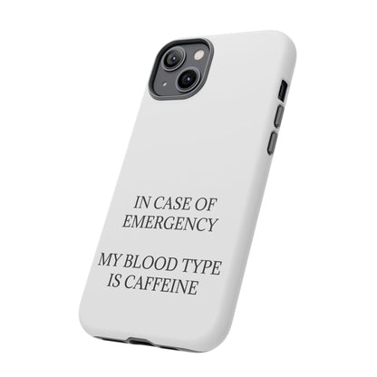 Blood Type iPhone Case