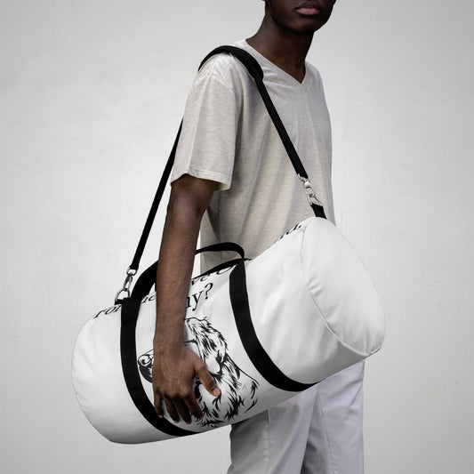 For The Love Of Gold Duffel Bag