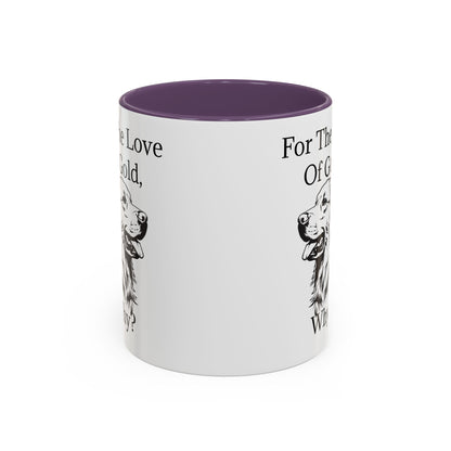 For The Love Of Gold 2-Tone Coffee Mug