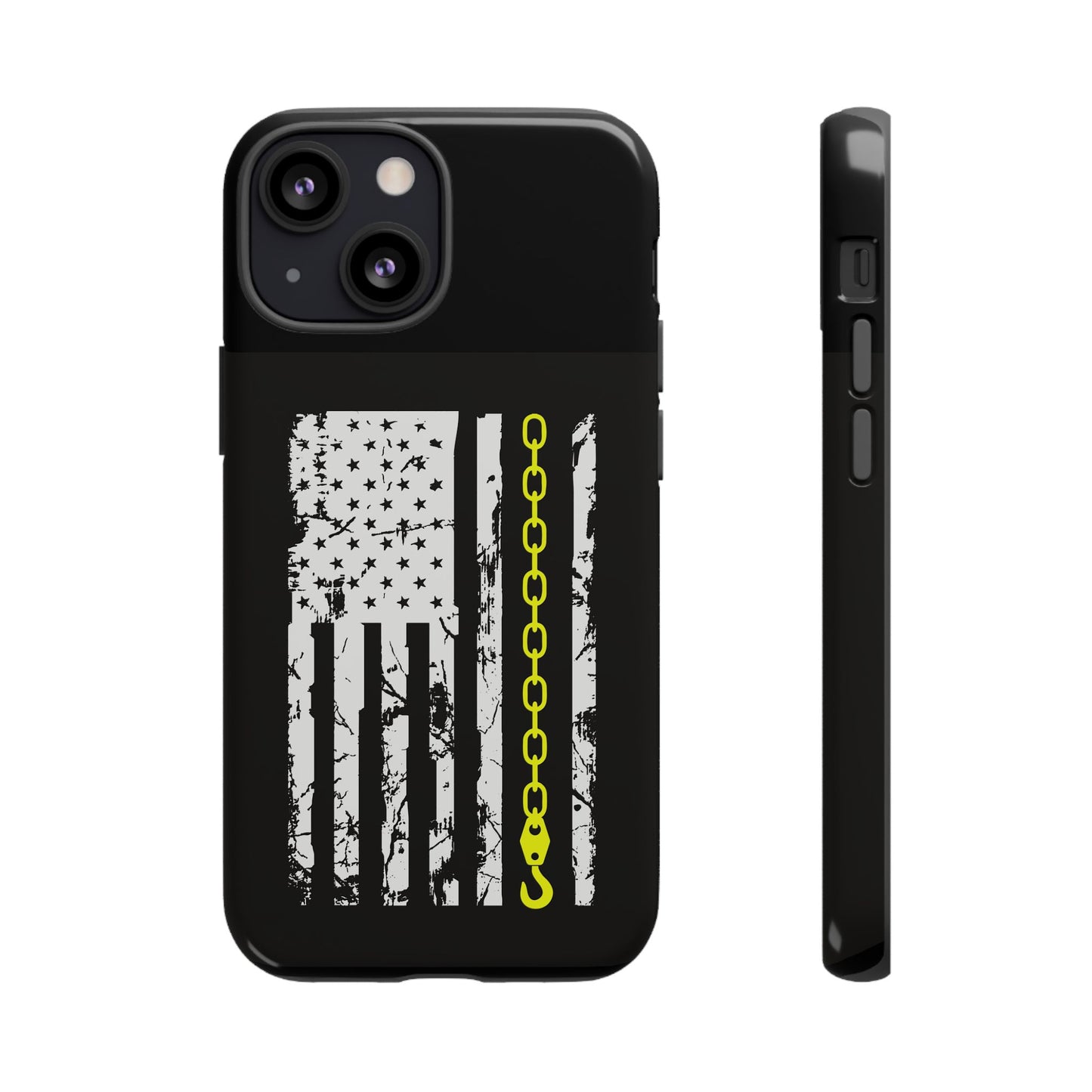 Thin Yellow Line iPhone Case