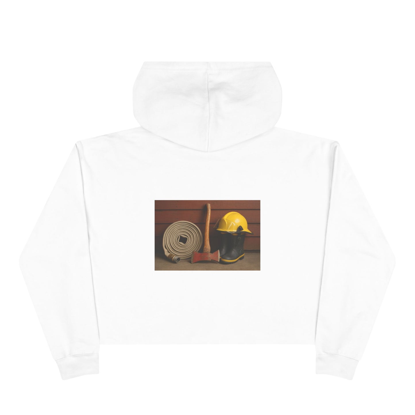 Fire/Rescue Appreciation Women's Crop Hoodie