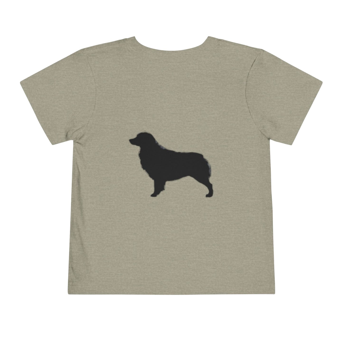Aussie Silhouette Toddler Unisex Short Sleeve Crewneck Tee