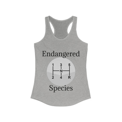 Endangered Species Women's Racerback Tank