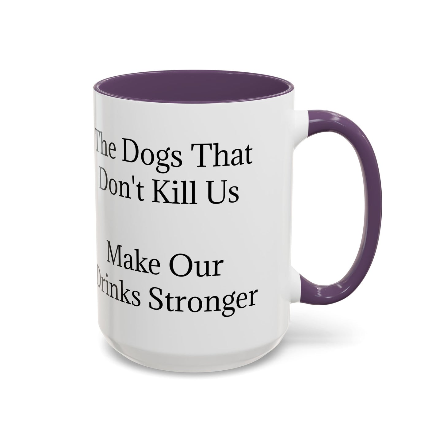 Drinks Stronger 2-Tone Coffee Mug