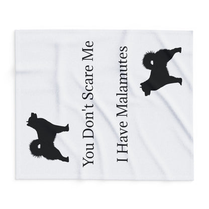 You Don't Scare Me Arctic Fleece Blanket