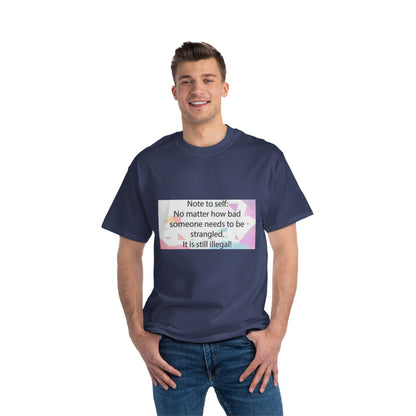 Note To Self Men's Short-Sleeve Crewneck Tee