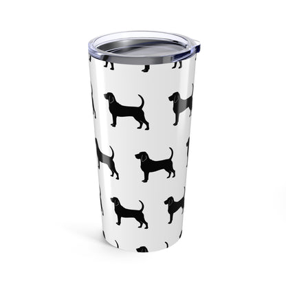 Bloodhound Silhouette Tumbler