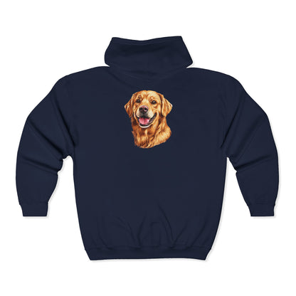 Golden Head Unisex Full Zip Hoodie